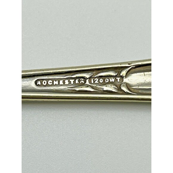 International Silver Antique Dunraven Silverplate Serving Spoon 120 DWT - Picture 6 of 7